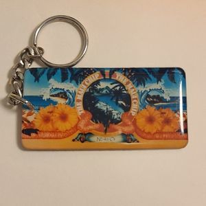 The Maui Chip Hawaiian Key Chain  Vtg No-KA-Oi